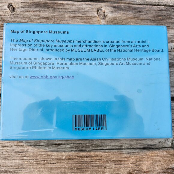 MAP of SINGAPORE Museums PUZZLE BNIP SEALED Souvenir - Picture 3 of 4